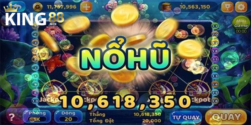 Game nổ hũ King88 mang đến trải nghiệm quay thưởng đa dạng